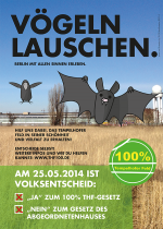 Download Plakat A4 - Vögeln lauschen